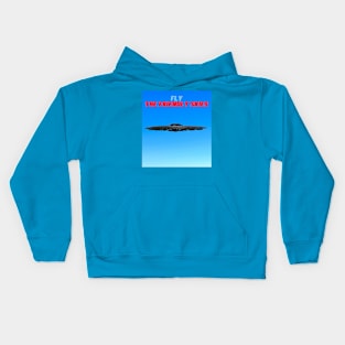 Fly The Friendly Skies Kids Hoodie